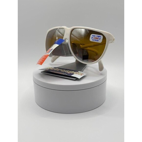 NWT Vintage Cebe Sport Sunglasses | Model 1956G | White with Mirror | France - Picture 4 of 9